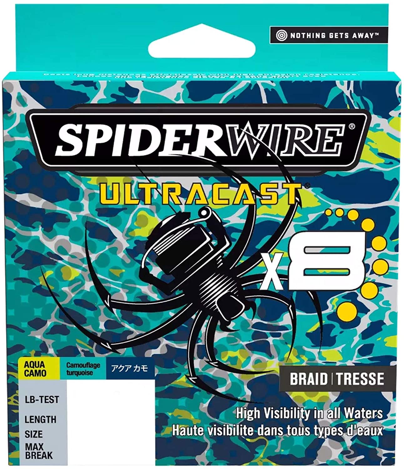 SpiderWire, Bobine di riempimento della treccia SpiderWire Ultracast