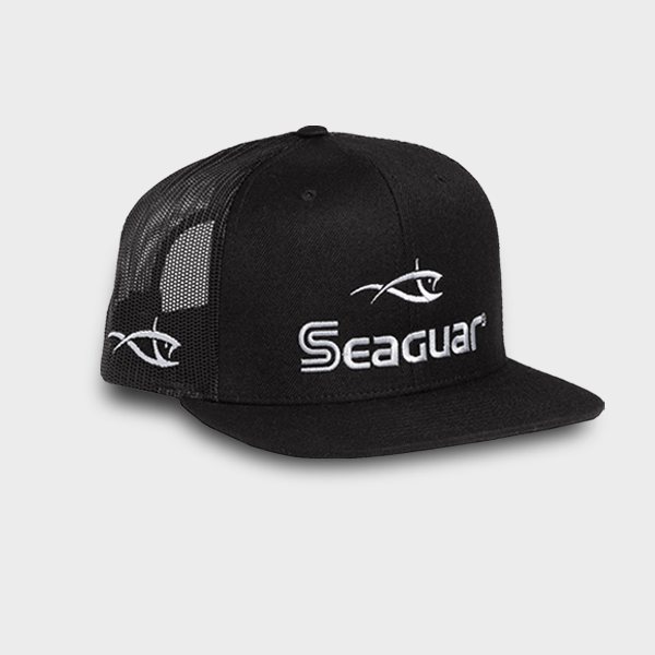 Seaguar, Cappello Seaguar Logo Richardson 511 Nero Flat Bill