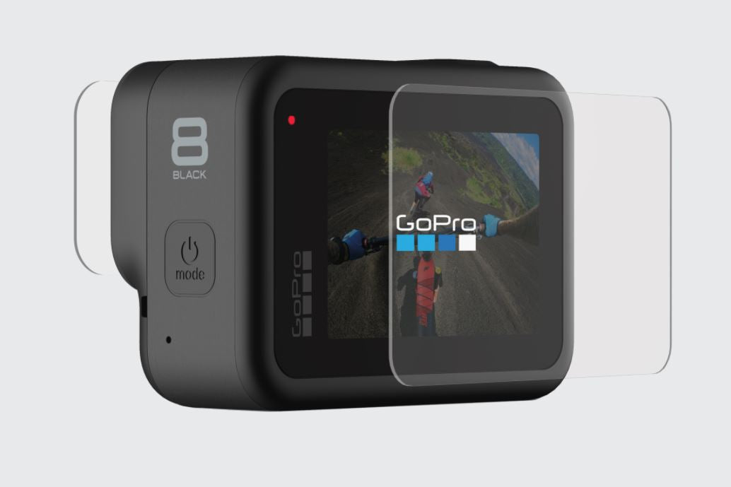 GoPro, Protezioni per lenti e schermo in vetro temperato GoPro