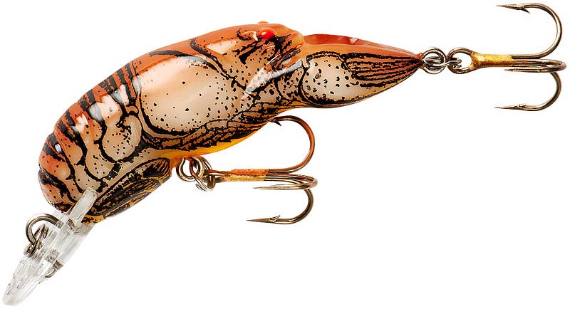 Ribelle, Rebel Middle Wee Crawfish Lure 1 3/4 di pollice Medium Diving Crankbait