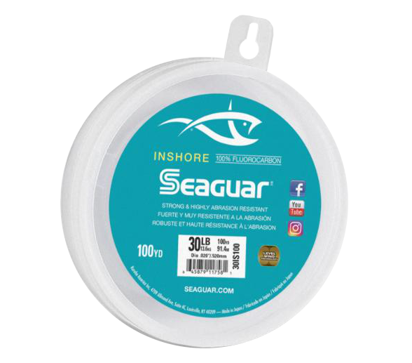 Seaguar, Seaguar Inshore Fluorocarbon Leader Wheel 100 Yards