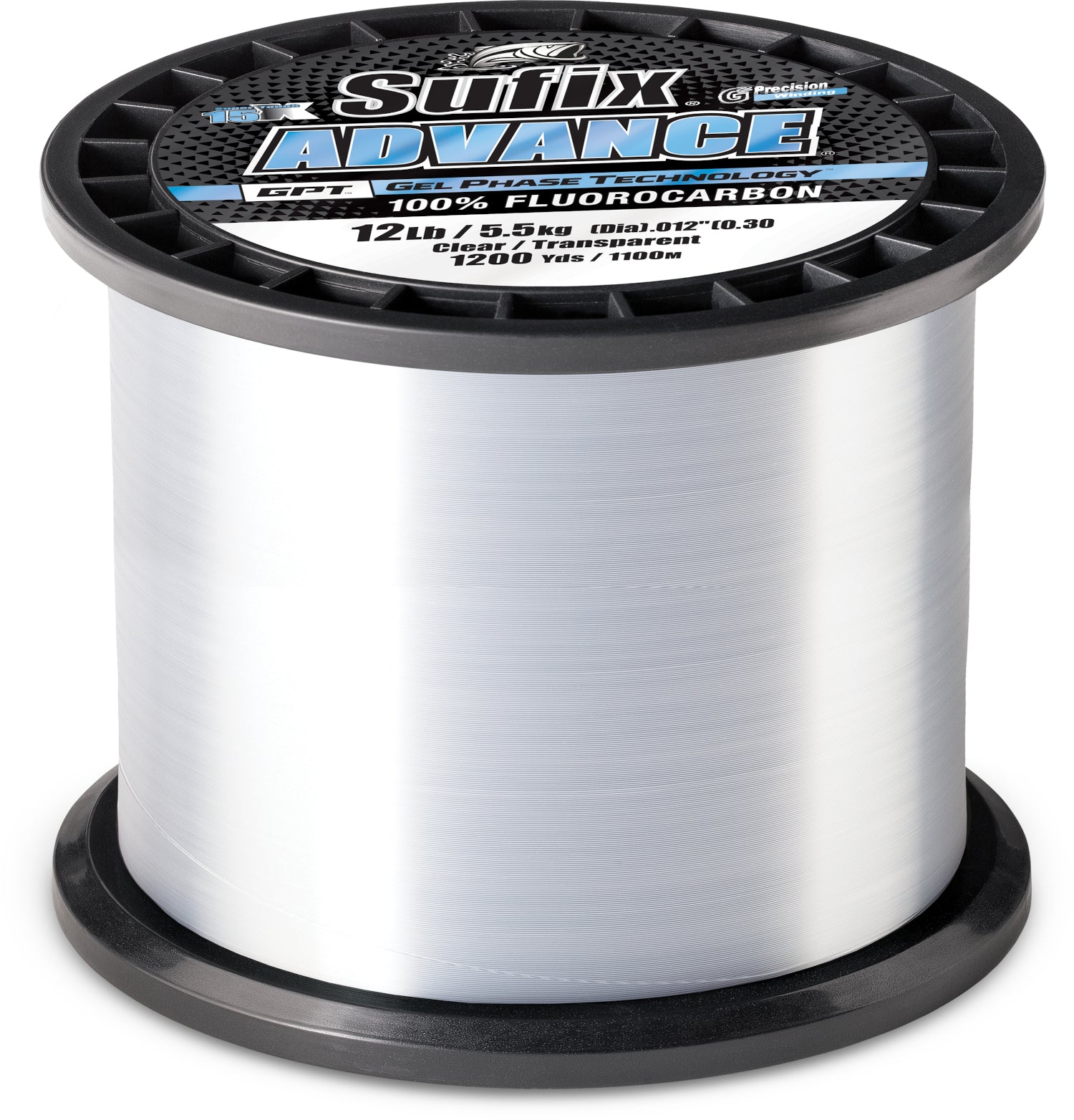 Sufix, Sufix Advance Fluorocarbon Bulk Spool 1200 Yards