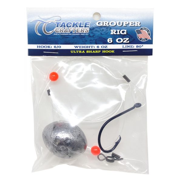 Produttori di attrezzi da pesca, Tackle Crafters Grouper Rigs Cerchio nero