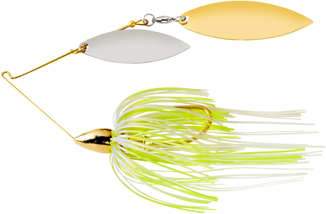 Aquila da guerra, War Eagle Double Willow Gold Frame Spinnerbait