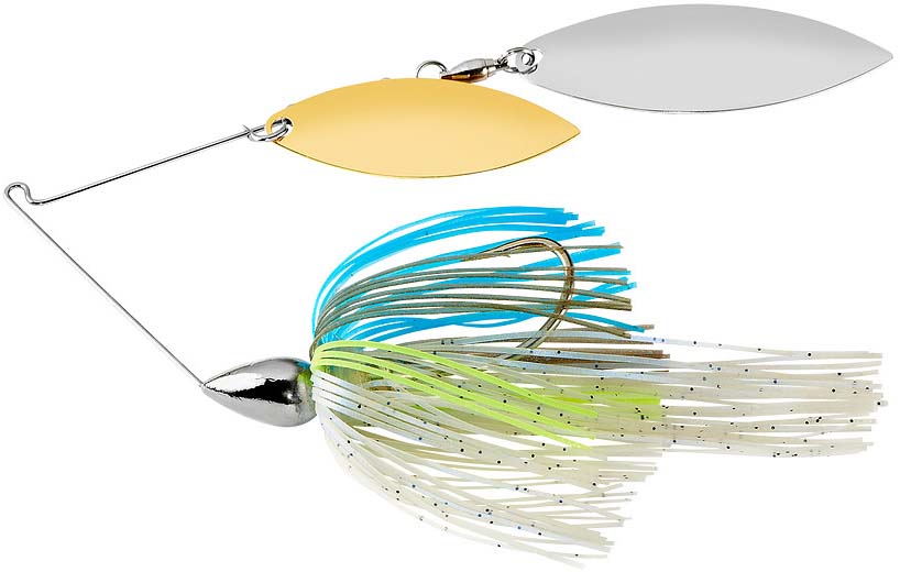 Aquila da guerra, War Eagle Double Willow Nickel Frame Spinnerbait